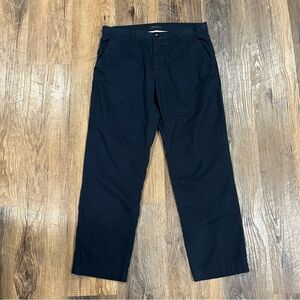 THEORY Men's 33 Waist 28 inseam Casual Blue Chino Pants